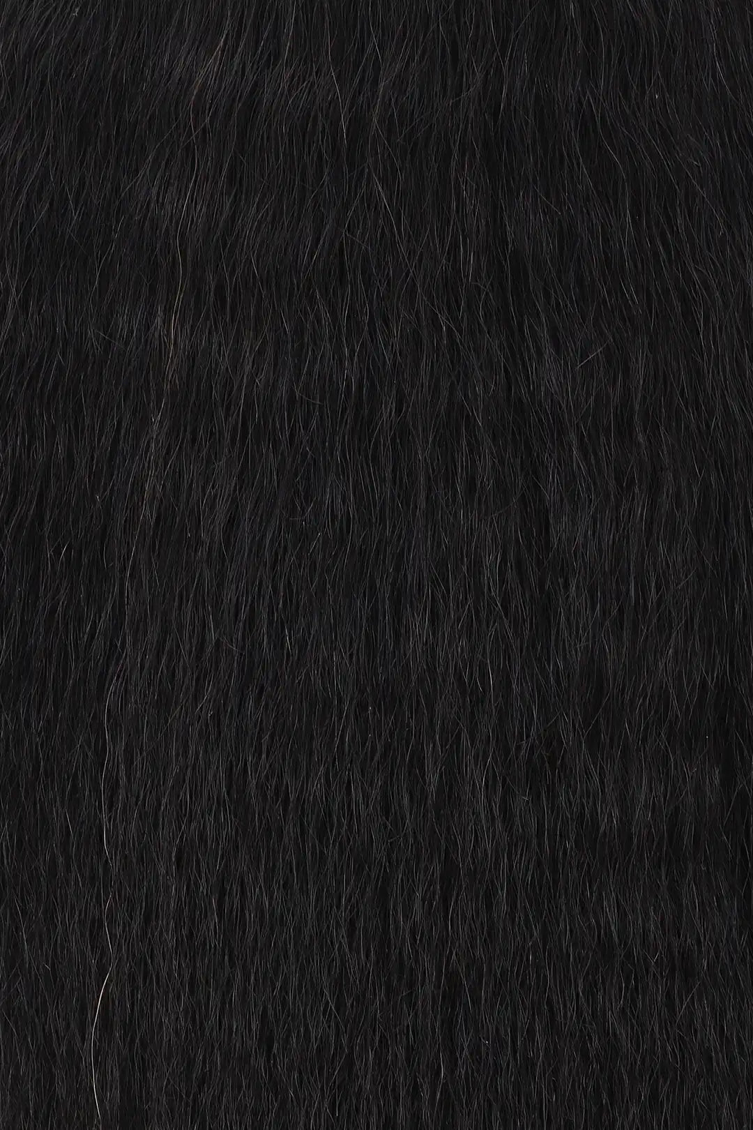Kinky Straight Bulk Hair For Braiding Natural Black BU10