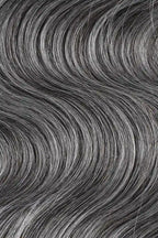 Salt and Pepper Bulk Hair Body Wave for Braiding 70% Gray BU75