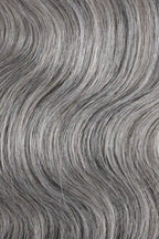 Salt and Pepper Bulk Hair Body Wave for Braiding 85% Gray BU76