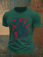 Men's THIS PLACE Round Neck Printed T-Shirt