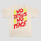 Know Jesus Know Peace Printed Men's T-shirt