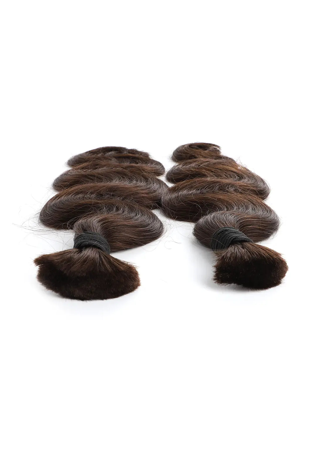 Dark Brown Bulk Hair For Braiding Body Wave BU51