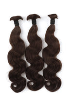 Dark Brown Bulk Hair For Braiding Body Wave BU51
