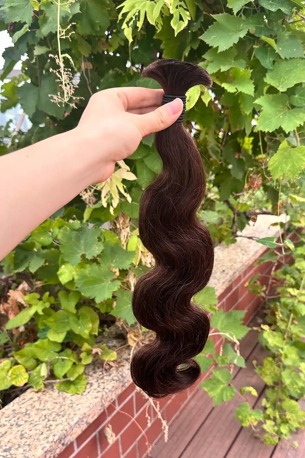 Dark Brown Bulk Hair For Braiding Body Wave BU51