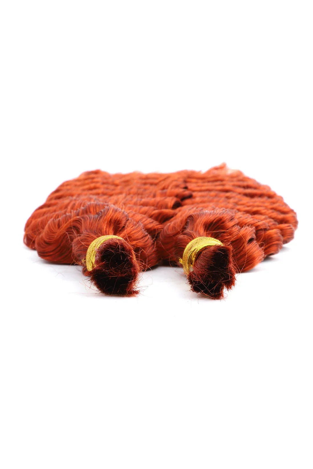 350# Ginge Deep Wave Bulk Human Hair For Braiding BU20