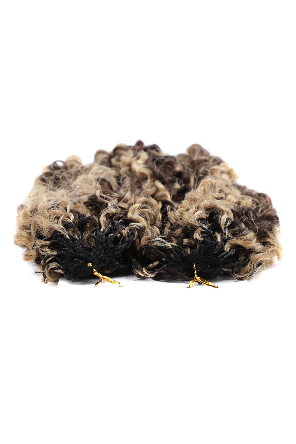 #4/27 Mixed Color Burmese Curly with Spiral Curls Crochet Miracle Knots Hair