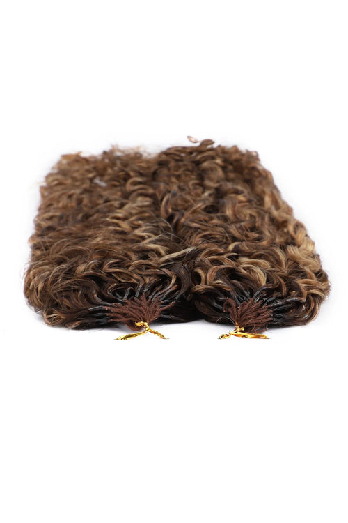 #4A/27/30 Mixed Color Water Deep Wave Crochet Hair for Miracle Knots