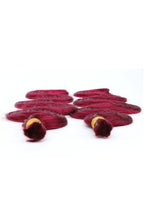 Burgundy 99J Body Wave Bulk Human Hair For Braiding BU28