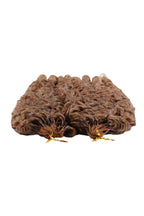 Auburn Brown #30 Burmese Curly with Spiral Curls Crochet Miracle Knots Hair