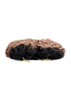 Auburn Brown Ombre Burmese Curly with Spiral Curls Crochet Hair - T1B/30