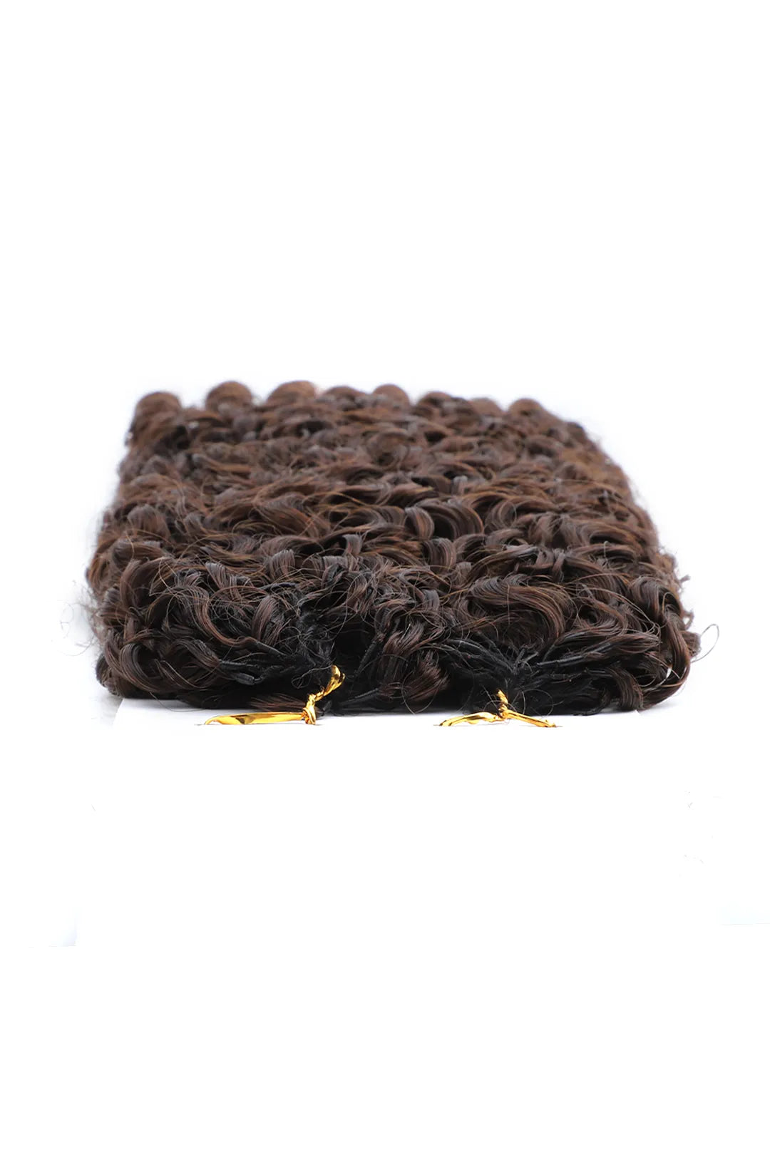 Dark Brown #4 Burmese Curly with Spiral Curls Crochet Miracle Knots Hair