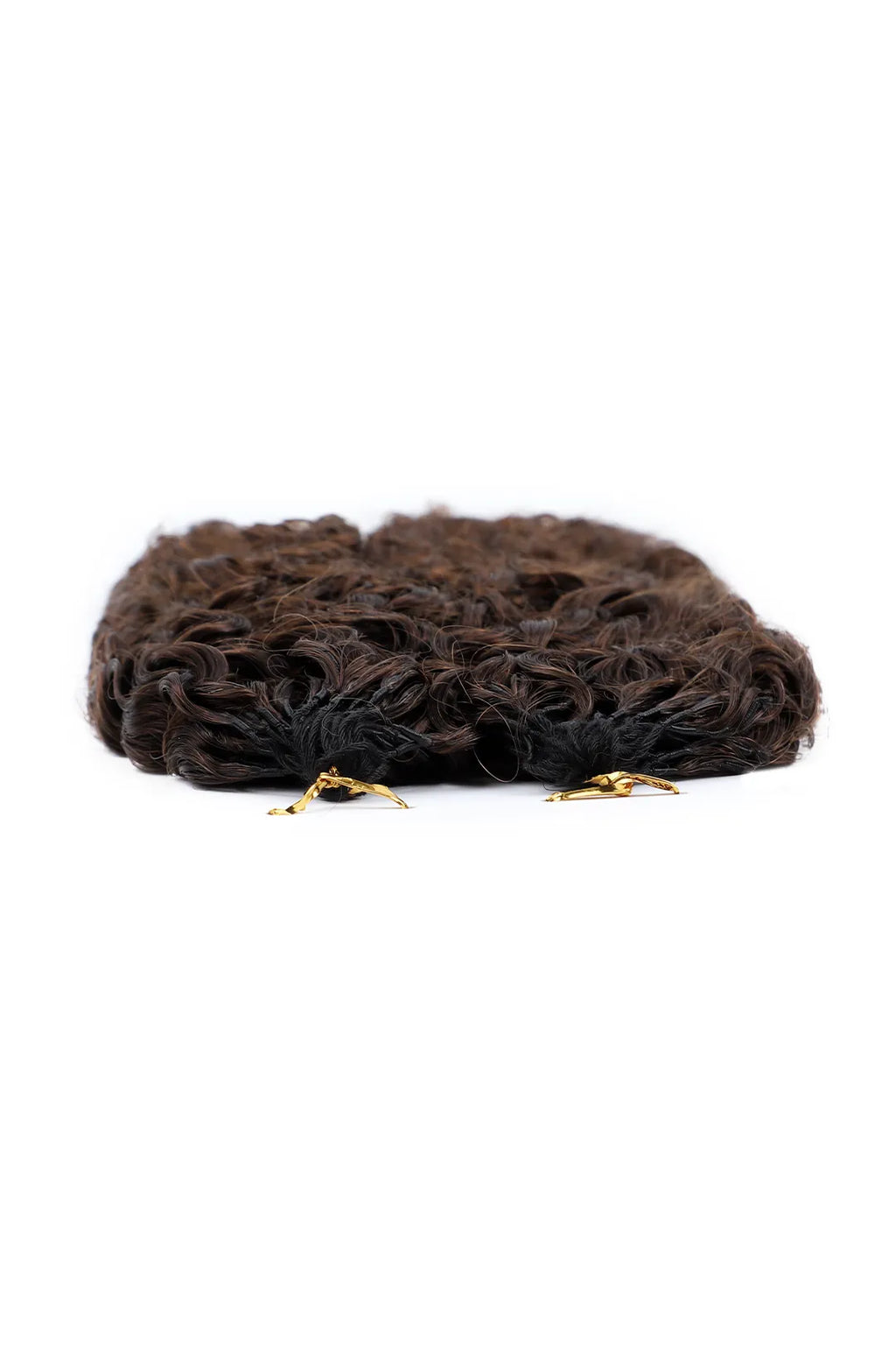 Dark Brown #4A Water Deep Wave Feather Crochet Miracle Knots Hair