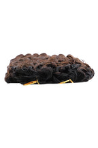 Dark Brown Ombre Burmese Curly with Spiral Curls Crochet Hair - T1B/4