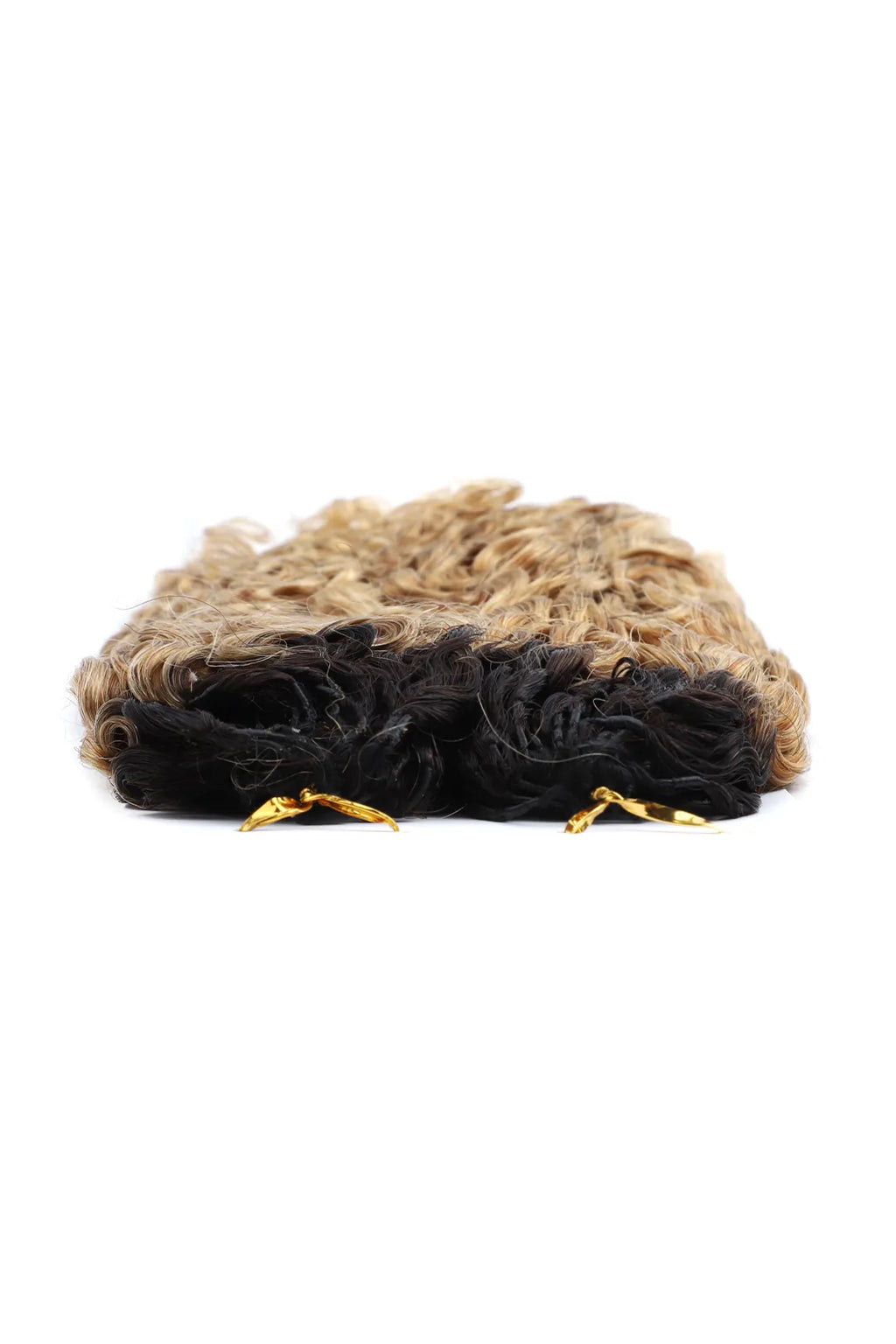 Honey Blonde Ombre Water Deep Wave Feather Crochet Hair - T1B/27