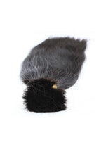 Straight Bulk Hair For Braiding Natural Black BU09