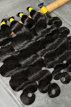 Body Wave Bulk Human Hair For Braiding Natural Black BU08