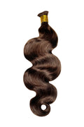 Double Drawn Dark Brown Body Wave Bulk Hair For Braiding BU59