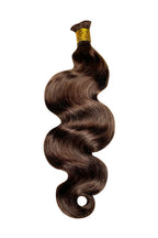 Double Drawn Dark Brown Body Wave Bulk Hair For Braiding BU59