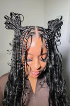 Loose Wave Bulk Hair For Braiding Natural Black BU02