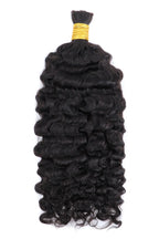 Double Drawn Water Deep Wave Bulk Human Hair For Braiding