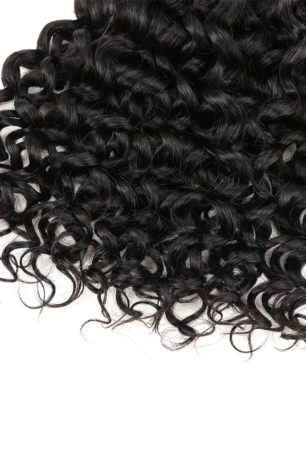 Water Wave Bulk Hair For Braiding Natural Black BU14