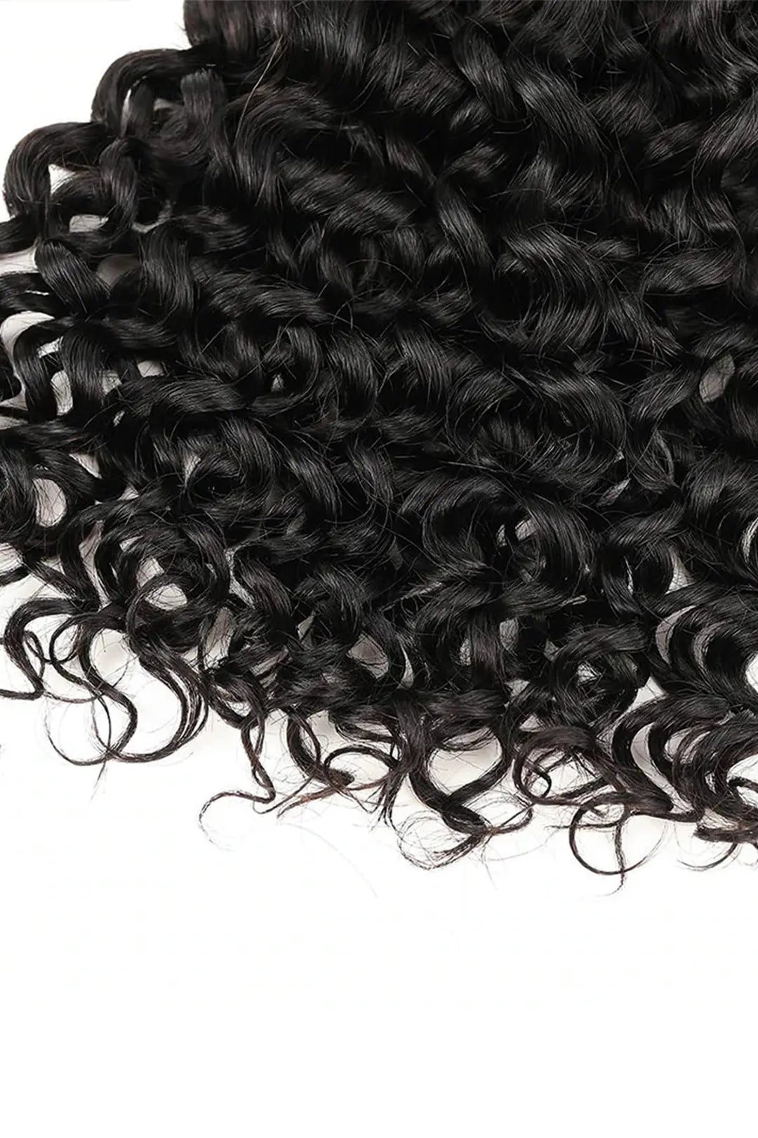 Water Wave Bulk Hair For Braiding Natural Black BU14