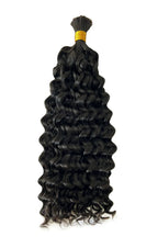 Water Wave Bulk Hair For Braiding Natural Black BU14
