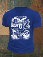 Men's  Retro USA 250th Anniversary Print T-Shirt