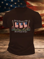 Men's Blessed through 250 Years Printed T-Shirt