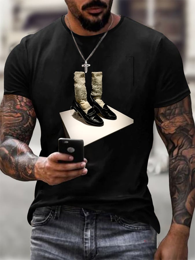 🔥Buy 3 Get 15% Off🔥Men's Printed Short-Sleeve T-Shirt