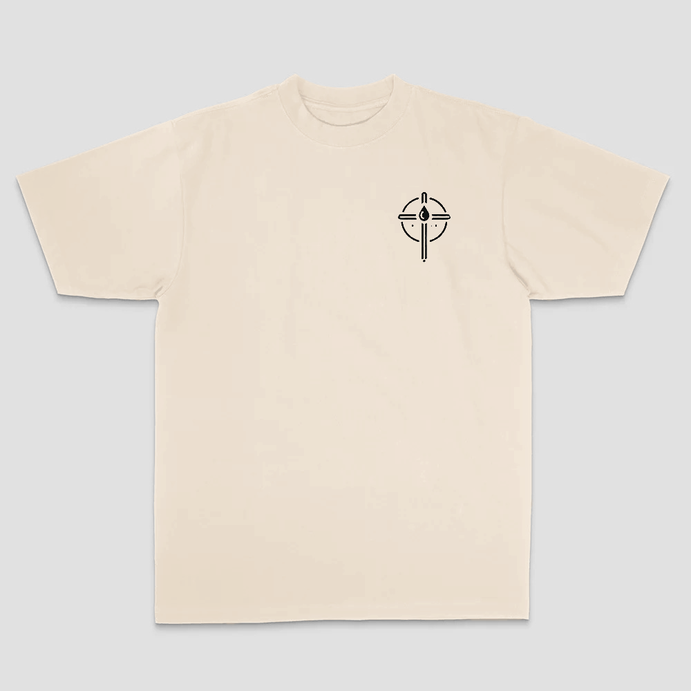 Hollowed Hands Printed Men's T-shirt