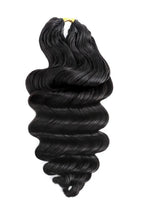 Double Drawn Feather Crochet Hair Extension Loose Wave Human Hair