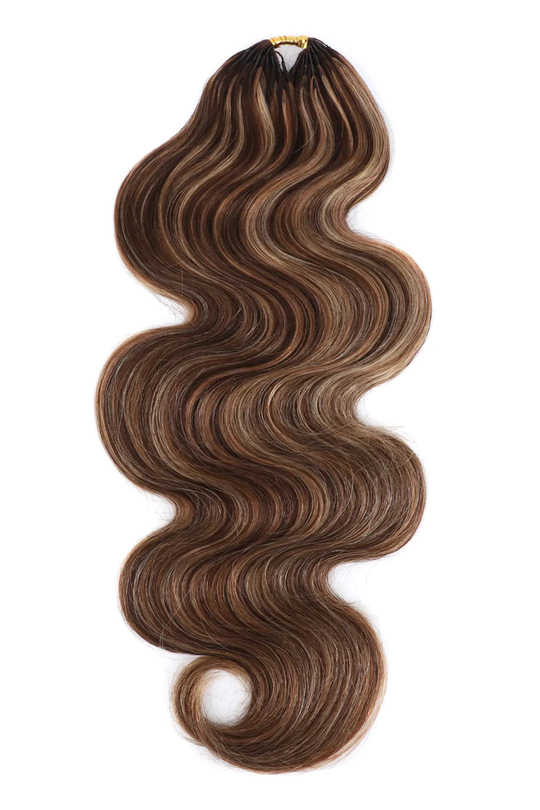 Highlight Blend #4/27/30 Body Wave Feather Crochet Human Hair