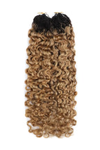 Honey Blonde Ombre Water Deep Wave Feather Crochet Hair - T1B/27