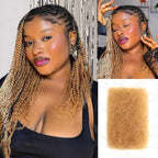 QVR Natural Black Afro kinky Bulk Hair Extensions For Braiding Dreadlock Human Hair