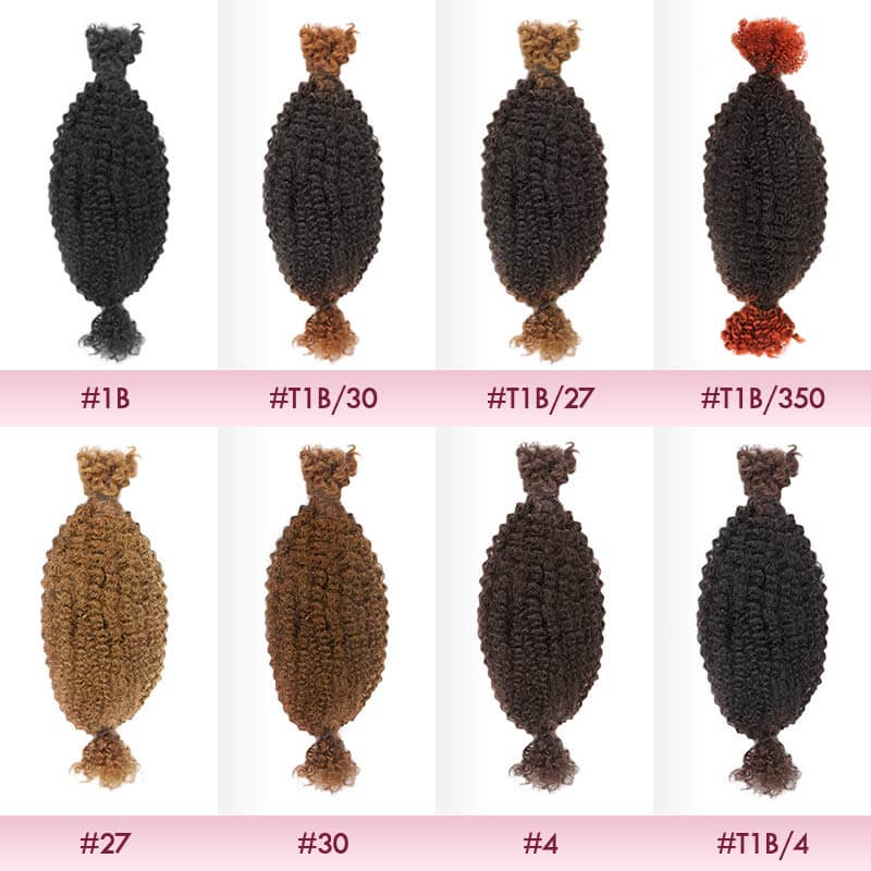 QVR Spring Twist Hair Honey Blonde #27 Color Type 3C 4A Hair Extensions
