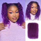 QVR Best Quality Kinky Twist Style 4 Packs Afro kinky Bulk Braiding Human Hair