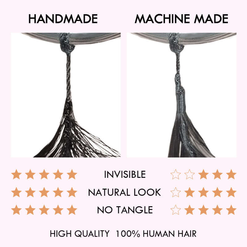 QVR Lightweight T2/30 Color Small Kinky Curly Feather Crochet Braid Human Hair Extension