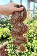Highlight Blend #27/30/613 Body Wave Feather Crochet Human Hair