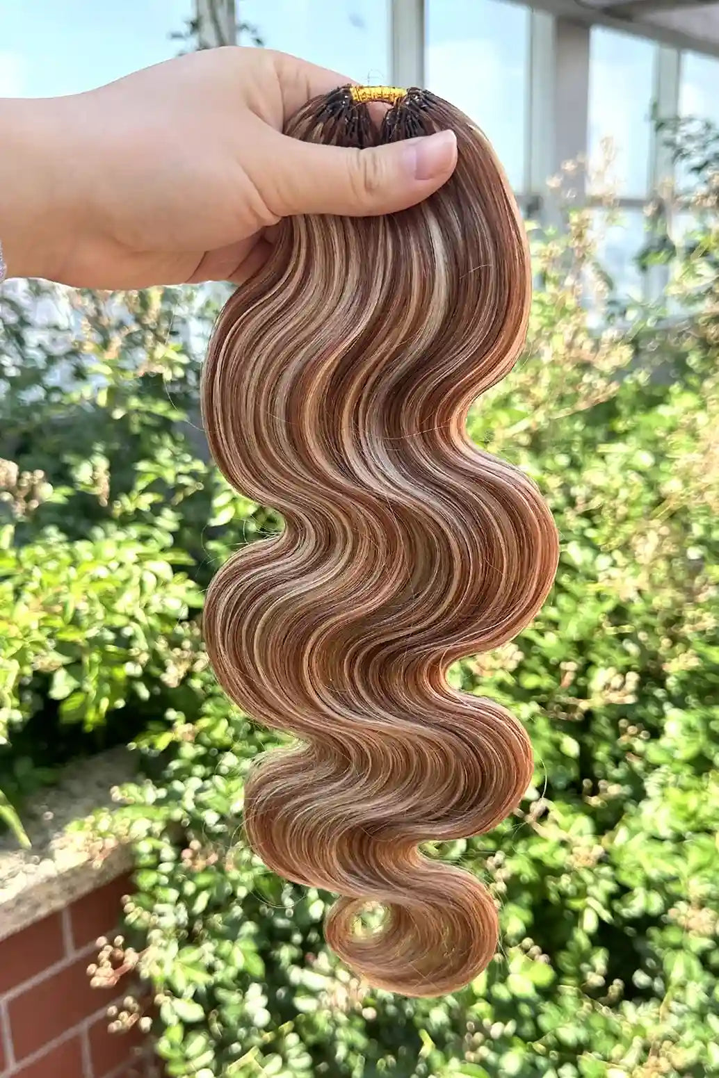 Highlight Blend #27/30/613 Body Wave Feather Crochet Human Hair