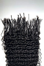 Pre-Divided Water Wave Bulk Human Hair For Braiding Easy Split BU82