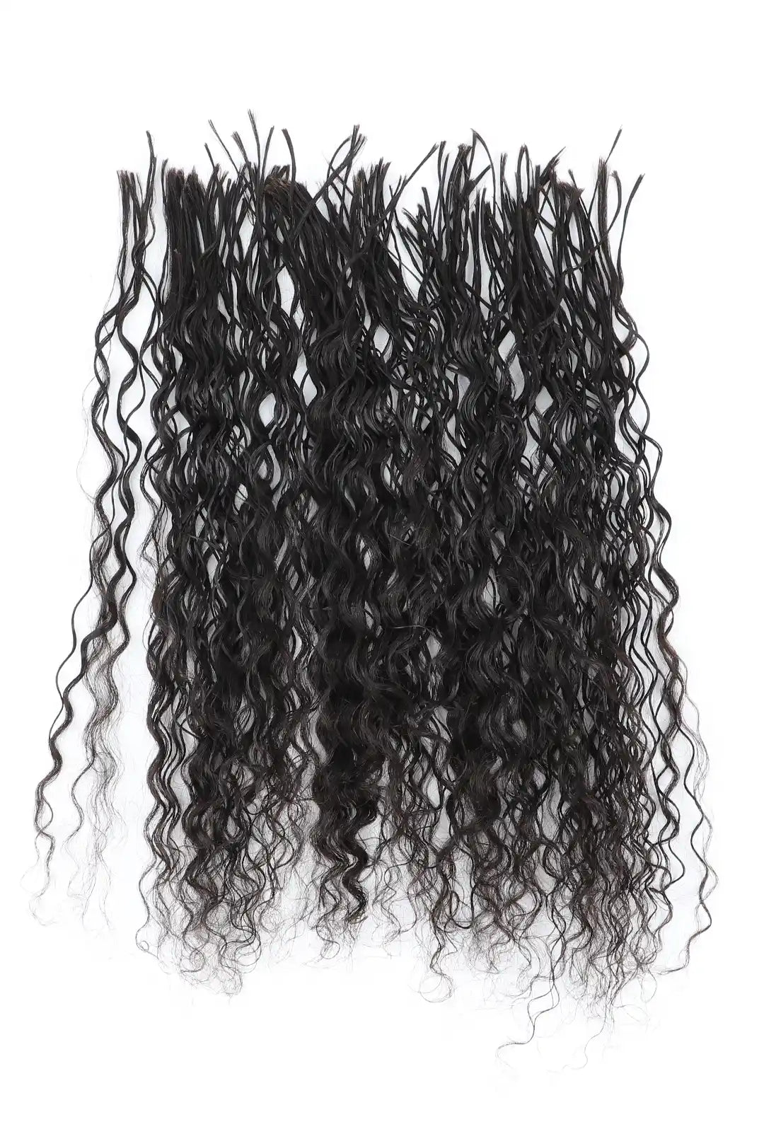 Pre-Divided Water Wave Bulk Human Hair For Braiding Easy Split BU82