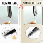 Double Drawn Dark Brown Loose Wave Bulk Hair For Braiding BU63