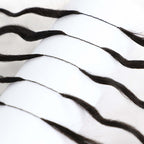 QVR Lightweight T2/30 Color Small Kinky Curly Feather Crochet Braid Human Hair Extension