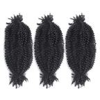 IG Exclusive|3 Packs Natural Black Spring Twist Hair for Type 4A/3C Hair