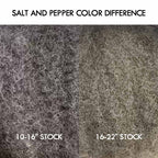 QVR Brazilian Salt Pepper Color Afro Kinky Bulk Human Hair For Braiding Dreadlock Hair
