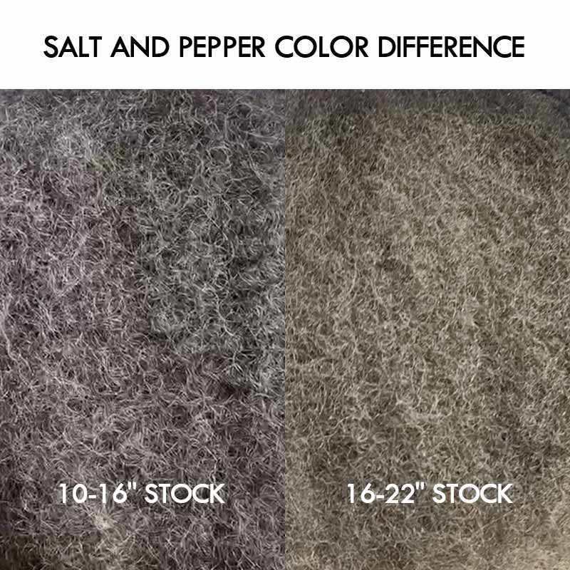 QVR Brazilian Salt Pepper Color Afro Kinky Bulk Human Hair For Braiding Dreadlock Hair