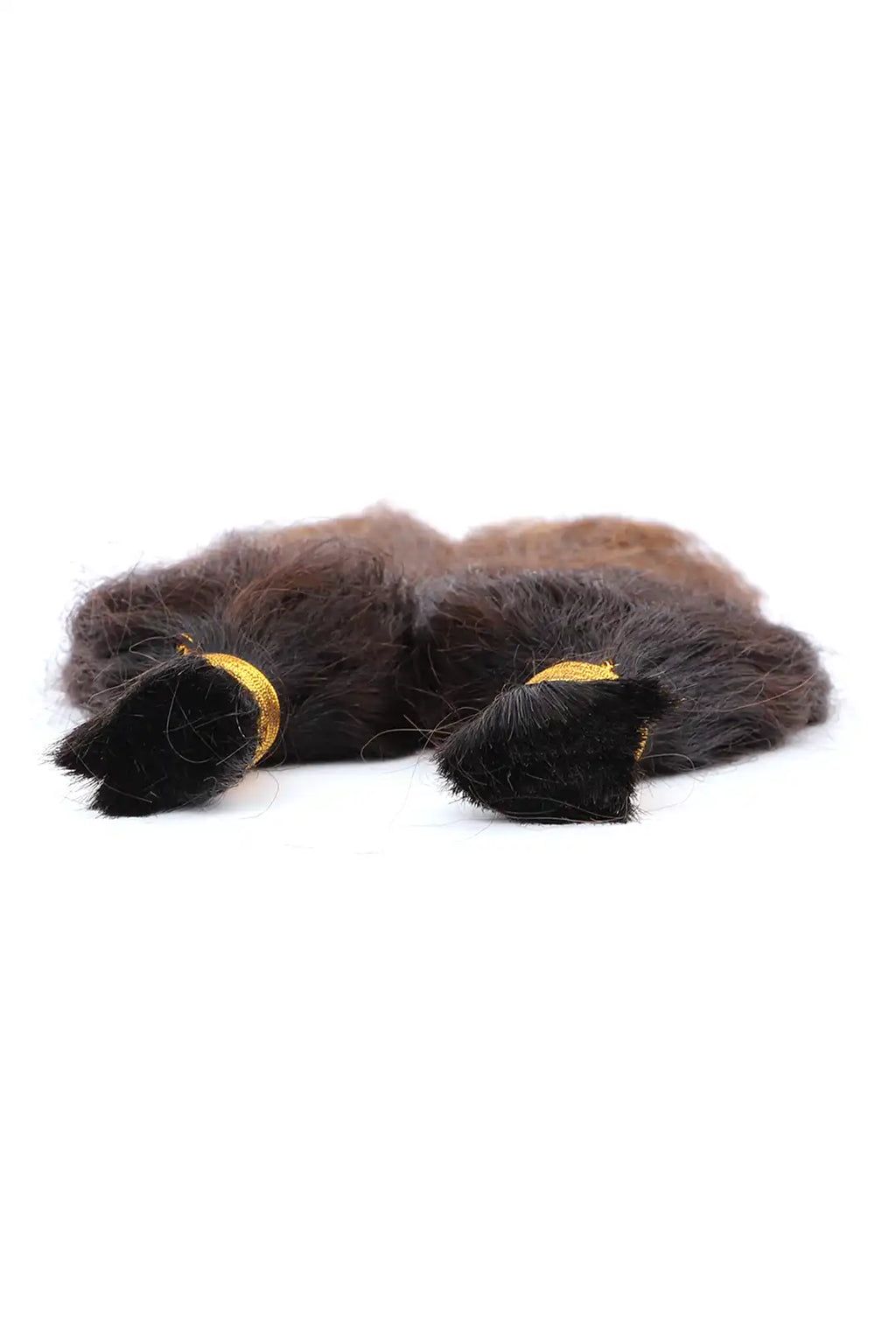 Three-tone Color 1B/4/30# Wet Wave Bulk Hair Double Drawn BU64