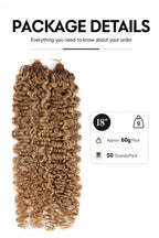 #27/30/613 Mixed Color Water Deep Wave Crochet Miracle Knots Hair