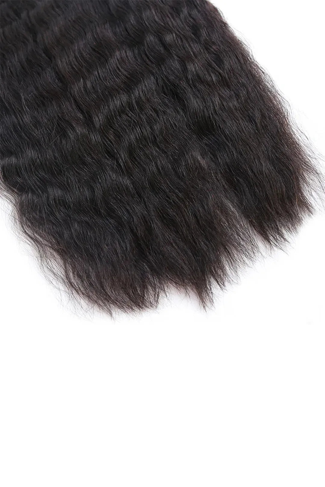 Double Drawn Wet & Wave Bulk Hair For Braiding Natural Black BU27